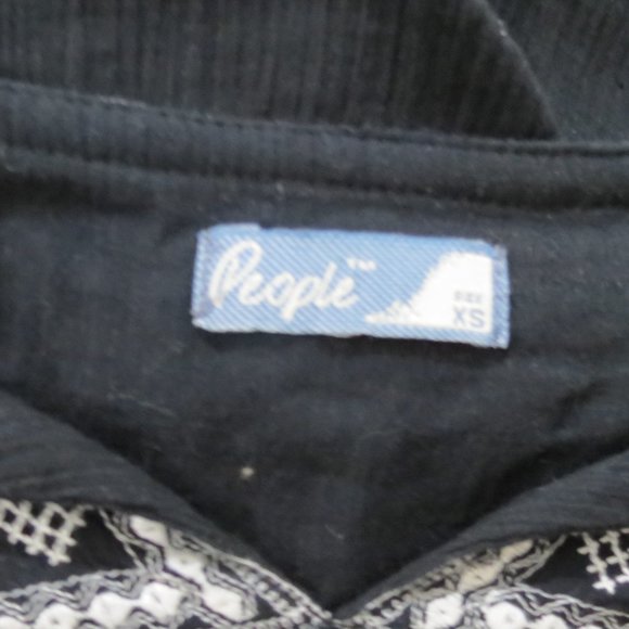 People Long Sleeve Boho Embroidered Shirt - Picture 5 of 5